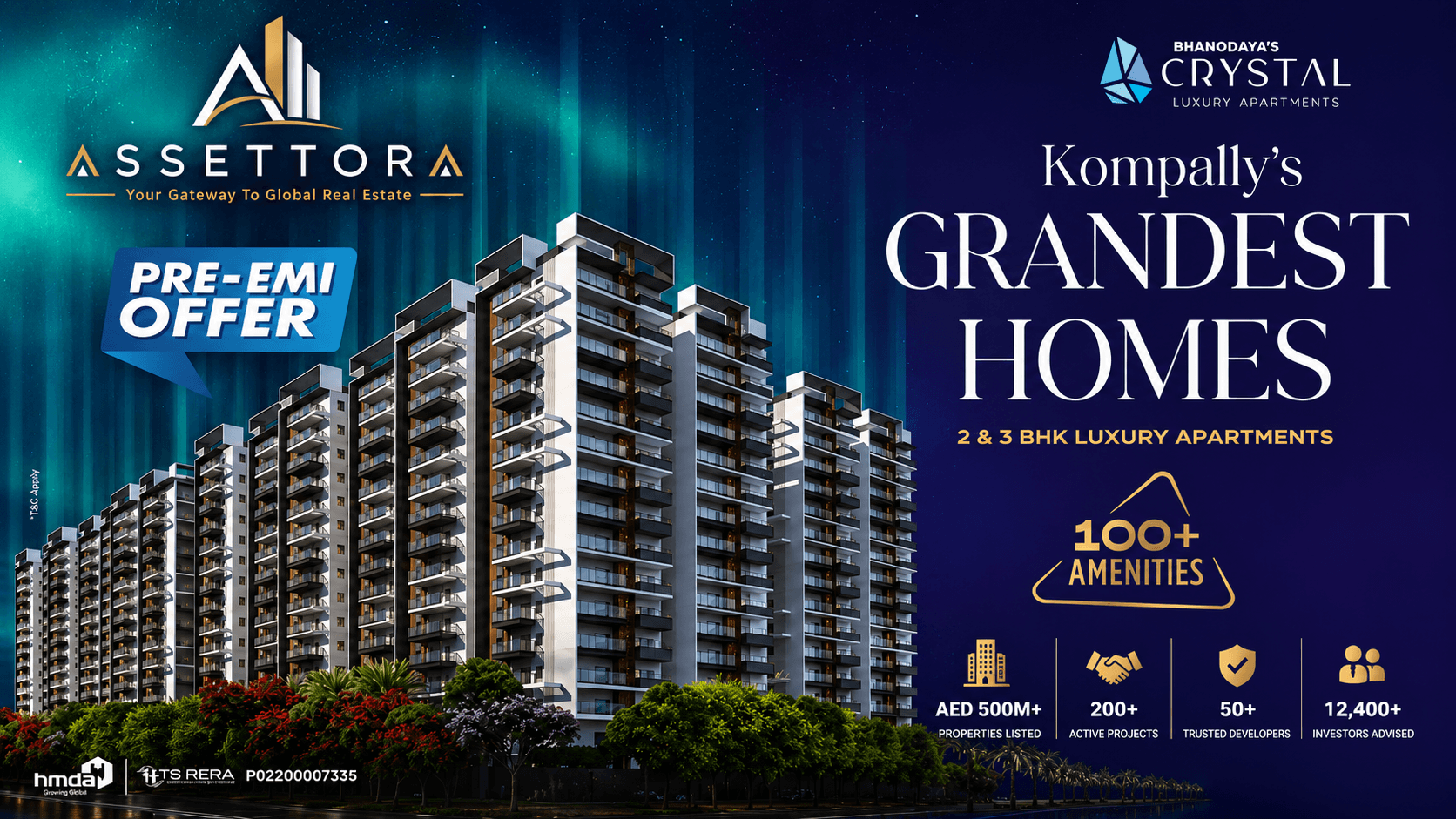 Bhanodaya's CRYSTAL Apartments